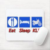 Tapis De Souris Mangez le sommeil KLR (Avec souris)