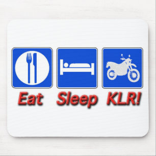 Tapis De Souris Mangez le sommeil KLR