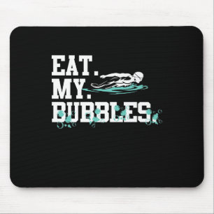 Tapis De Souris Mangez Mes Bulles Amusante Nage Cadeau nage nage n