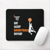 Tapis De Souris Mangez Sleep Basketball Répéter Basketball Boys et (Avec souris)