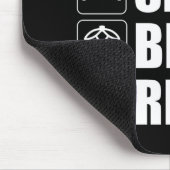 Tapis De Souris Mangez Sleep Brew Répéter Funny Bière Maison Brass (Coin)