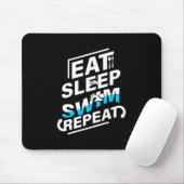 Tapis De Souris Mangez Sleep Swim (Avec souris)