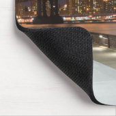Tapis De Souris Manhattan Bridge et NYC Skyline (Coin)