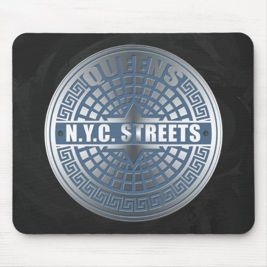 Tapis De Souris Manhole Covers Queens (Devant)
