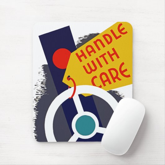 Tapis De Souris Manipulation avec soin (Avec souris)