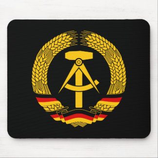 Tapis De Souris Manteau de l'Allemagne de l'Est des bras/du joint