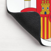 Tapis De Souris Manteau de l'Espagne des bras Mousepad (Coin)