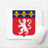 Tapis De Souris Manteau de Lyonnais des bras Mousepad (Avec souris)