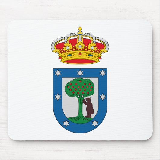 Tapis De Souris Manteau de Madrid des bras Mousepad (Devant)