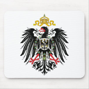 Tapis De Souris Manteau d'empire des bras allemand (1889)