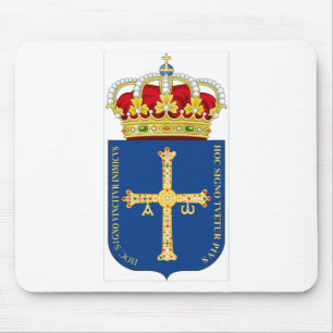 Tapis De Souris Manteau des Asturies des bras (Espagne)