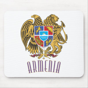 Tapis De Souris Manteau des bras arménien