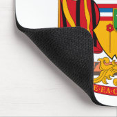 Tapis De Souris Manteau d'Hawaï des bras Mousepad (Coin)