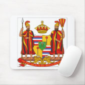 Tapis De Souris Manteau d'Hawaï des bras royal (Avec souris)