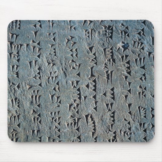 Tapis De Souris Manuscrit cunéiforme (Devant)