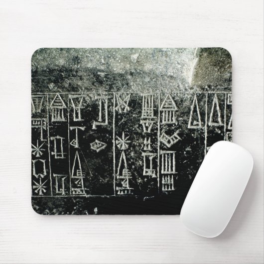 Tapis De Souris Manuscrit cunéiforme (Avec souris)