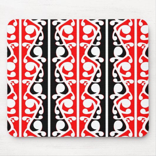 Tapis De Souris Maori Kowhaiwhai Motif tribal (Devant)