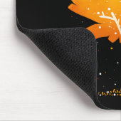 Tapis De Souris Maple Leaf Arbre d'automne Orange Fall Leaves (Coin)
