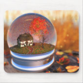 Tapis De Souris Maple Leaf Globe Mousepad (Devant)