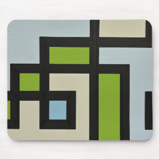 Tapis De Souris 【mapper #3】マウスパッド 抽象画 モダン レトロ