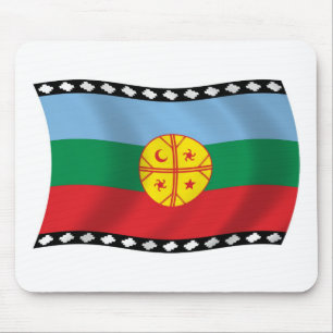 Tapis De Souris Mapuches Flag Mousepad
