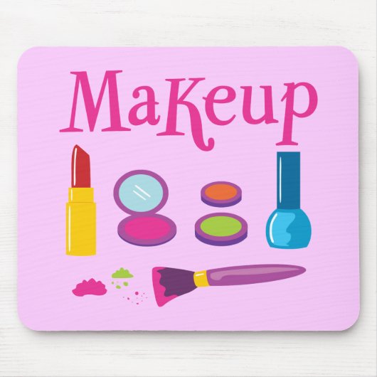 Tapis De Souris Maquillage coloré (Devant)