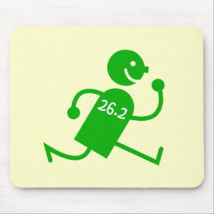 Tapis De Souris Marathon mignon et drôle