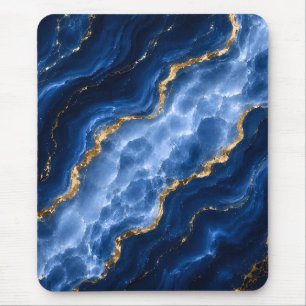 Tapis De Souris Marbre Agate Saphir Luxueux