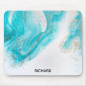 Tapis De Souris Marbre blanc (Devant)