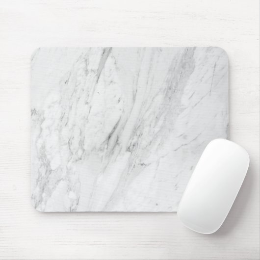 Tapis De Souris Marbre blanc (Avec souris)