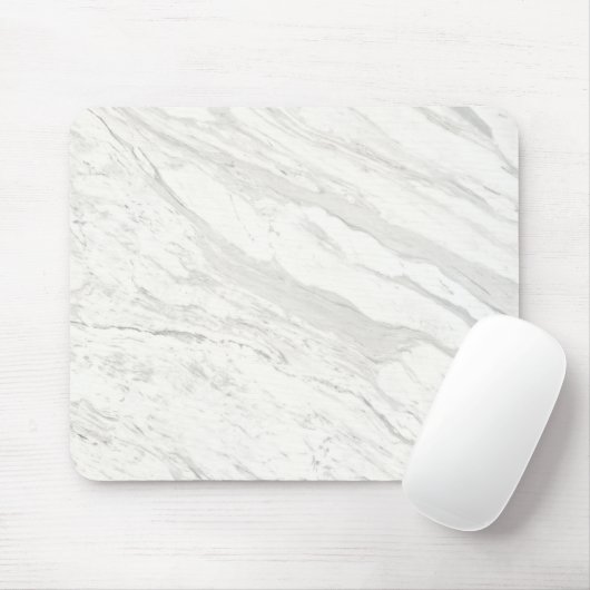 Tapis De Souris Marbre blanc (Avec souris)