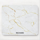 Tapis De Souris Marbre blanc (Devant)