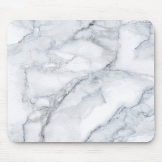 Tapis De Souris Marbre blanc Carrara Calacatta Texture (Devant)