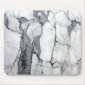 Tapis De Souris marbre blanc chic et moderne scandinave minimal (Devant)