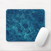 Tapis De Souris Marbre bleu foncé (Avec souris)