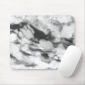 Tapis De Souris Marbre dans les nuances de gris (Avec souris)