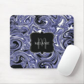 Tapis De Souris Marbre d'eau de la souris personnalisé (Avec souris)