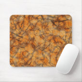 Tapis De Souris Marbre orange (Avec souris)