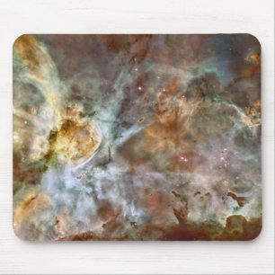 Tapis De Souris Marbre pastel dans la marina Nebula