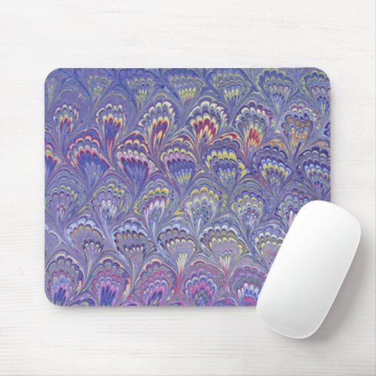 Tapis De Souris Marbré pourpre (Avec souris)