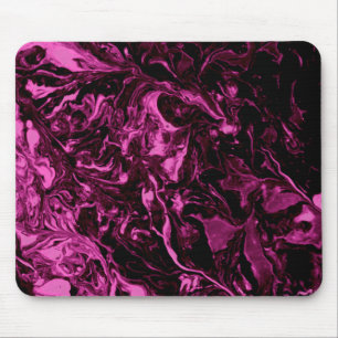 Tapis De Souris Marbre pourpre et noir