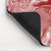 Tapis De Souris Marbre rouge classique (Coin)