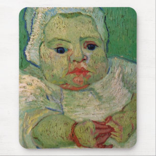Tapis De Souris Marcelle Roulin bébé par Vincent van Gogh