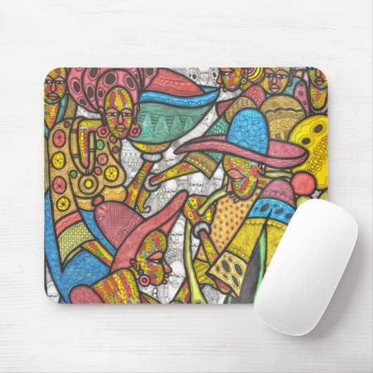 Tapis De Souris Marché de calebasse (Avec souris)