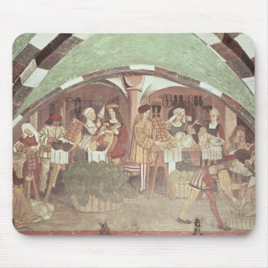 Tapis De Souris Marché de fruits et légumes (Devant)