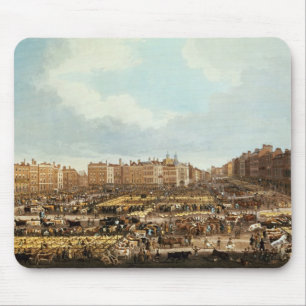 Tapis De Souris Marché de Smithfield, gravé par R.G. Reeve