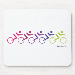 Tapis De Souris MARCHER OU MOURIR, routes