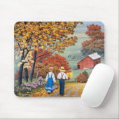 Tapis De Souris Marcher sur le sentier Art (Avec souris)
