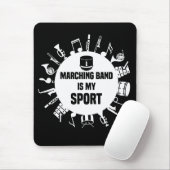 Tapis De Souris Marching Band Est Mon Sport (Avec souris)