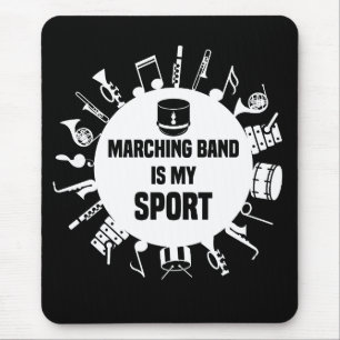 Tapis De Souris Marching Band Est Mon Sport